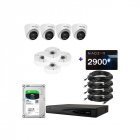 IP комплект відеоспостереження Hikvision IP-2M-4DOM-Pro