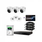 IP комплект відеоспостереження Hikvision IP-4M-3DOM-Lite
