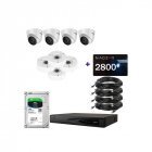 IP комплект відеоспостереження Hikvision IP-4M-4DOM-Lite