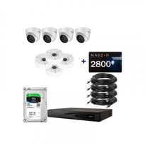IP комплект видеонаблюдения Hikvision IP-4M-4DOM-Lite