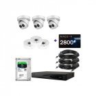 IP комплект відеоспостереження Hikvision IP-4M-3DOM-Pro