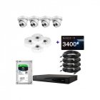 IP комплект видеонаблюдения Hikvision IP-4M-4DOM-Pro