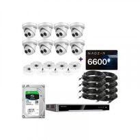 IP комплект відеоспостереження Hikvision IP-4M-8DOM-Pro