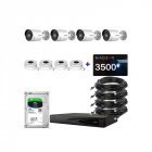 IP комплект видеонаблюденияHikvision IP-4M-4OUT-Pro