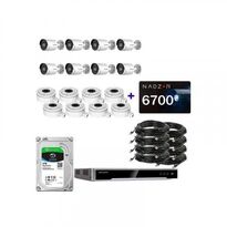 IP комплект видеонаблюдения Hikvision IP-4M-8OUT-Pro