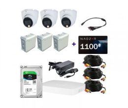 Аналоговый комплект видеонаблюдения Dahua CVI-2M-3DOM-Lite