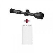 Тепловізійний приціл AGM Adder TS50-640 + Power Bank Xiaomi Mi 3 30000 mAh 24W