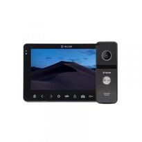 Комплект відеодомофона BCOM BD-780FHD Black Kit: відеодомофон 7" та відеопанель