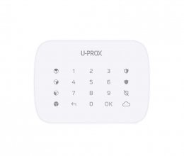 Беспроводная сенсорная клавиатура U-Prox Keypad G4 White