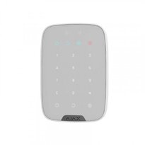 Беспроводная клавиатура Ajax Keypad S Plus (8PD) white с поддержкой защищенных карт и брелок