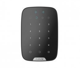 Бездротова клавіатура Ajax Keypad S Plus (8PD) black з підтримкою захищених карт та брелок