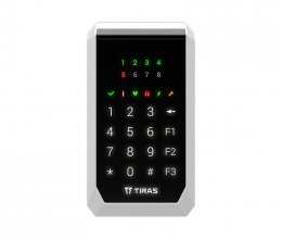 Беспроводная сенсорная клавиатура Tiras X-Pad black