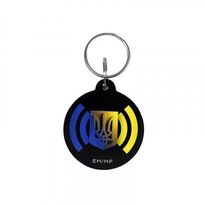 Брелок Trinix Proximity-key EM+MF epoxy круглый d=35 мм герб