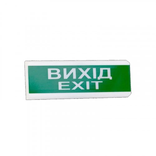 Вказівник світловий Tiras ОС-6.2 (12/24V) "Вихід/Exit"