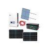 Автономна система безперебійного живлення 2.4 кВт з LiFePO4 АКБ, сонячними панелями та монтажним набором на похилий дах