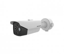 Відеокамера тепловізійна Hikvision DS-2TD2628-3/QA оптична біспектральна