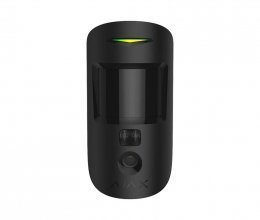 Бездротовий сповіщувач руху з камерою Ajax MotionCam S (PhOD) Jeweller (8PD) black