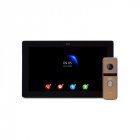 Комплект відеодомофону ATIS AD-1070FHD/T Black + AT-400HD Gold