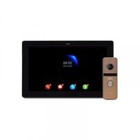 Комплект видеодомофона ATIS AD-1070FHD/T Black + AT-400HD Gold