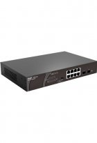 Коммутатор Ruijie Reyee RG-ES110GDS-P 10-портовый неуправляемый PoE