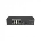 Комутатор Hikvision DS-3T1310P-SI/HS 8-портовий керований POE