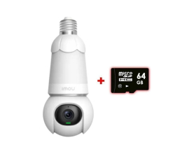 Камера відеоспостереження IMOU Bulb Cam (IPC-S6DP-5M0WEB-E27) 5MP Wi-Fi PTZ