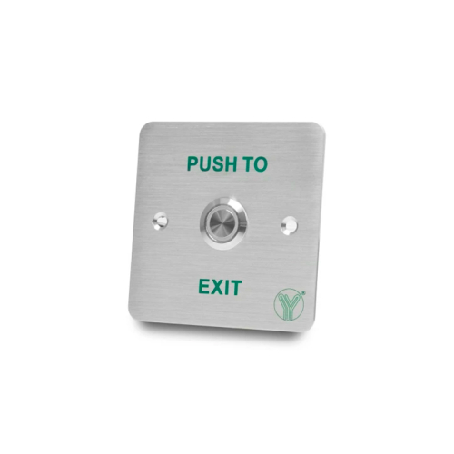 Кнопка выхода Yli Electronic YWP-880C(LED) водонепроницаемая с LED-подсветкой