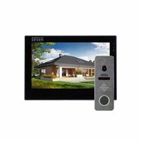 Комплект видеодомофона SEVEN DP-7577/04Kit black Wi-Fi
