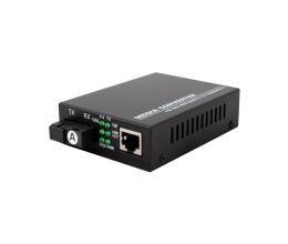 Медіаконвектор (1310TX&1550RX, 10/100/1000, 20км SC) TelStream MC-218/320SC