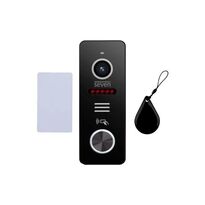 Wi-Fi вызывная панель со встроенным считывателем карт MIFARE SEVEN CP-7500FHD-Wi-Fi black