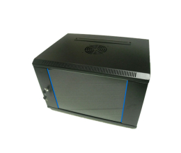 Шкаф серверный Hypernet WMNC66-12U-FLAT-AC-BLACK 12U 600x600 разборный