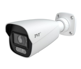 IP-видеокамера 4MP TVT TD-9442S4-C(D/AZ/PE/AW3) White f=2.8-12mm, ИК+LED-подсветка, с микрофоном