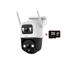Поворотна Wi-Fi IP Камера з 10-МП P&T з двома об’єктивами IPC-S7XP-10M0WED