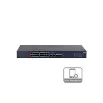 Комутатор Dahua 16-портовий керований з PoE DH-CS4218-16ET-190