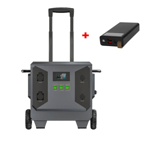 Портативный источник питания NETSODIS N45 4500W + Power Bank 20000mAh