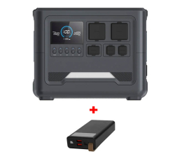Портативне джерело живлення NETSODIS N15 1800W + Power Bank 20000mAh