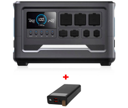 Портативне джерело живлення NETSODIS N24 2400W + Power Bank 20000mAh