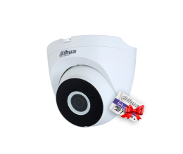 IP відеокамера з ІЧ підсвічуванням 4 MP IR WiFi Eyeball Dahua DH-IPC-HDW1430DT-SAW (2.8мм)