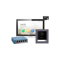 Комплект домофону Hikvision DS-KD8003-IME1(B)+DS-KH6350-TE1+HS-TF