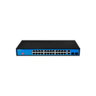 28-портовый коммутатор 24*1000M POE+2*GE+2*GF PoE Ewind EW-S1928CG-AP