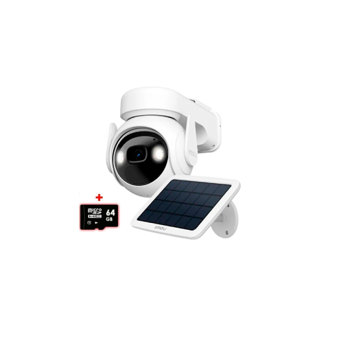 Комплект камера 3MP H.265 4G + сонячна панель IMOU Cell PT 4G KIT (3MP)