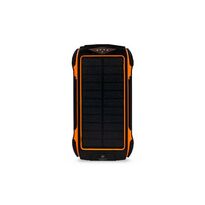 Повербанк з сонячною панеллю 20000mAh Power Bank Kraft KPB-U1820WCS Orange бездротова зарядка