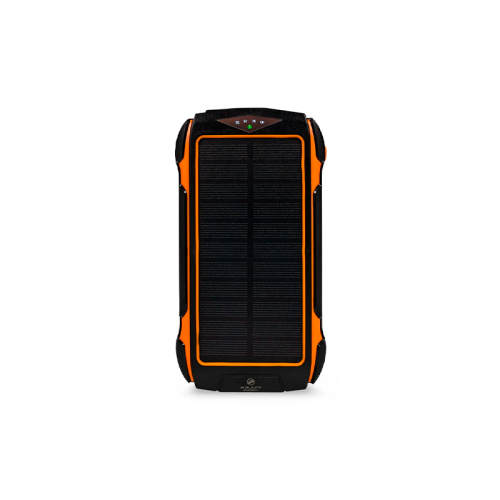 Повербанк з сонячною панеллю 20000mAh Power Bank Kraft KPB-U1820WCS Orange бездротова зарядка