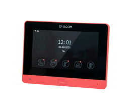 Відеодомофон BCOM BD-760FHD/T Red 7" Wi-Fi з підтримкою Tuya Smart