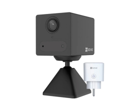 Комплект камери та розетки Ezviz CS-CB2 (1080P,BK)+CS-T30-10B-EU