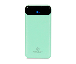 Повербанк 10000mAh Power Bank Kraft KPB-2010FC Green 22.5W QC3.0