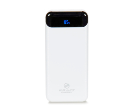 Повербанк 10000mAh Power Bank Kraft KPB-2010FC White 22.5W QC3.0