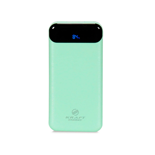 Повербанк 20000mAh Power Bank Kraft KPB-2020FC Green 22.5W QC3.0