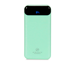 Повербанк 20000mAh Power Bank Kraft KPB-2020FC Green 22.5W QC3.0