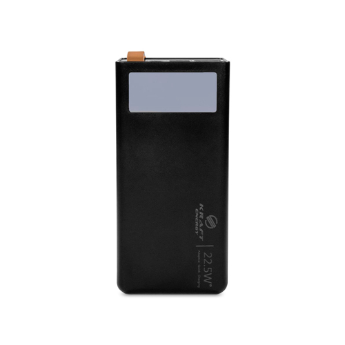 Повербанк 20000mAh Power Bank Kraft KPB-2320FCL Black 22.5W QC3.0 LED-фонарь